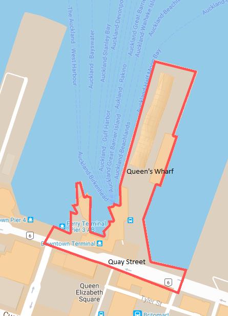 Queens Wharf Clean Zone